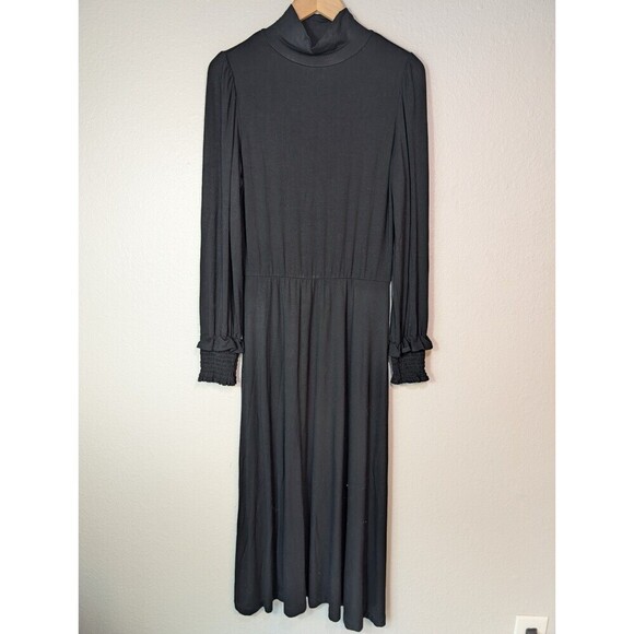 Draper James Black High Neck Flowy Dress Small - Picture 2 of 9